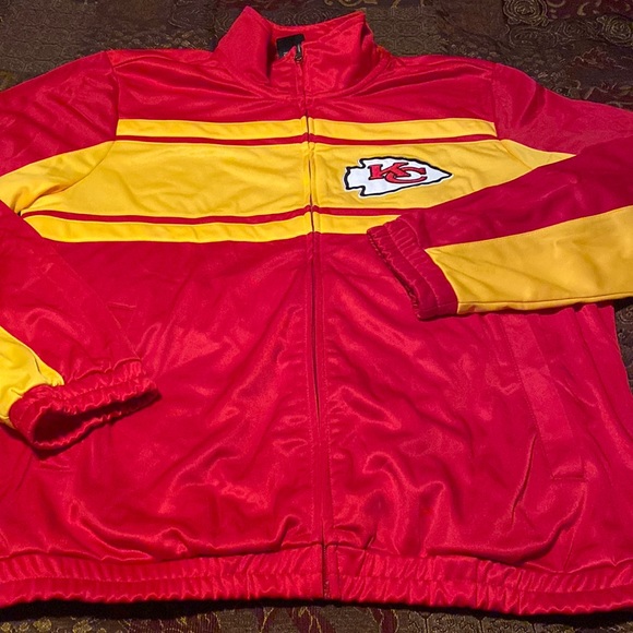 NFL Other - NFL Official Kansas City Chiefs Full Zip Fleece Lined Poly Jacket